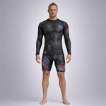 Rashguard Half Sumo Black Mamba Neon długi rękaw 